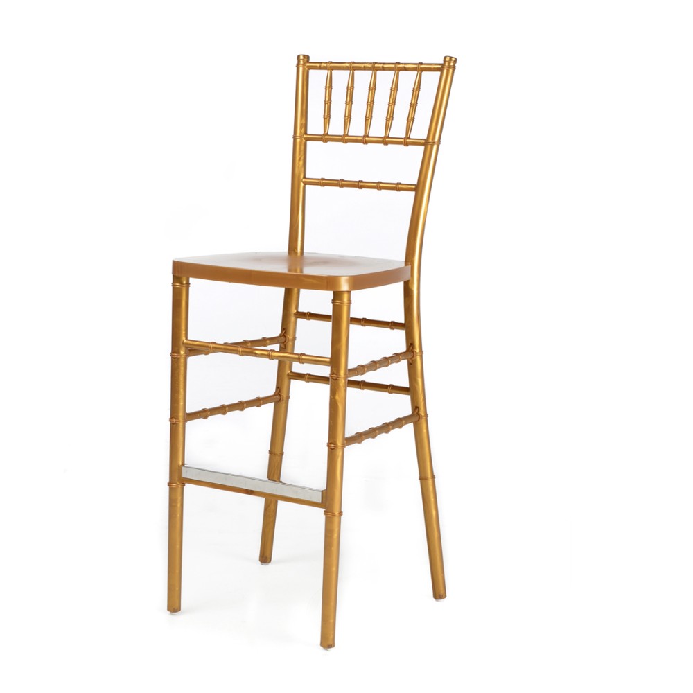 Gold Chiavari Bar Stool - B & B Party Rentals